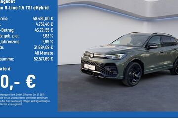 VW Tiguan 15.000 km 48.480 &euro; Braunschweig 38124