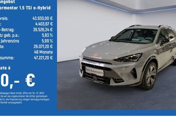 Cupra Formentor 1.500 km 44.230 &euro; Hildesheim 31135
